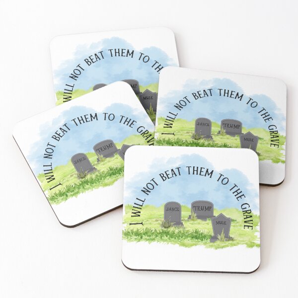 Item preview, I will not beat them to the grave designed and sold by metalheadmom.