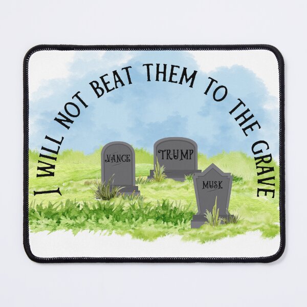 Item preview, I will not beat them to the grave designed and sold by metalheadmom.