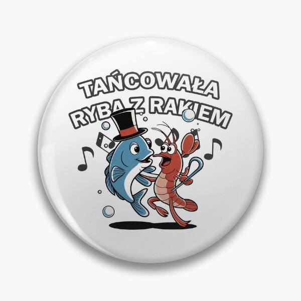 Item preview, Tańcowała Ryba Z Rakiem Meme designed and sold by MonkiFlipp.