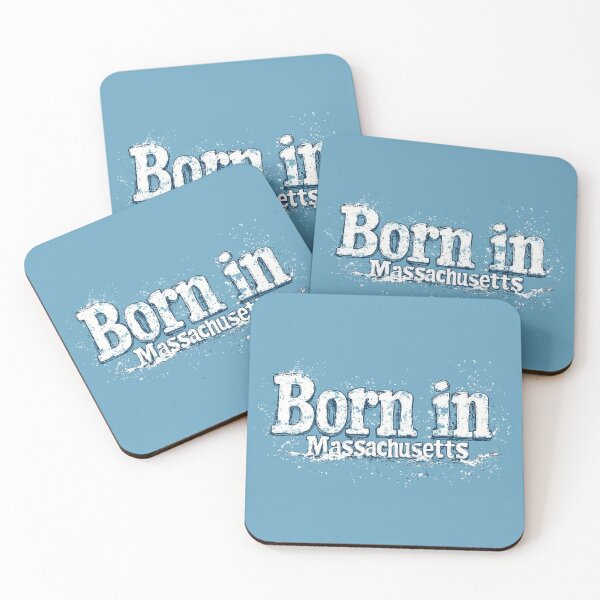 Item preview, Born in Massachusetts Washed Out  designed and sold by OriginalBeerCat.
