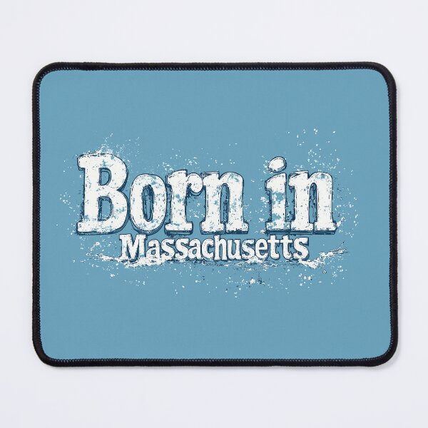 Item preview, Born in Massachusetts Washed Out designed and sold by OriginalBeerCat.