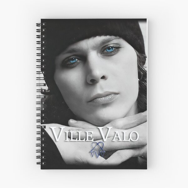 Item preview, VILLE_VALO-HIM-VV-heartagram  designed and sold by MusicVibesTee.