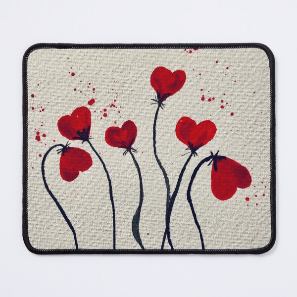 Artikelvorschau, Multimedia Aquarell Valentinstag Herz Blumen entworfen und verkauft von LakeArtWorks.