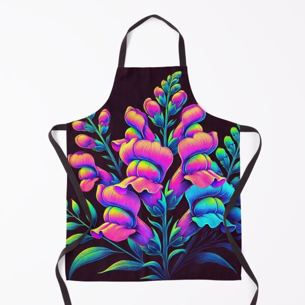 Item preview, Neon Snap Dragon Flower designed and sold by Porosenok.