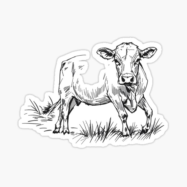 Item preview,  Modern Trendy Cow  designed and sold by SOUFIANE1991.
