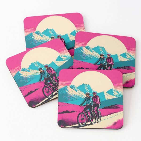 Item preview, Couple Tandem MTB Valentine’s Day Ride designed and sold by GrizzlyCollective.