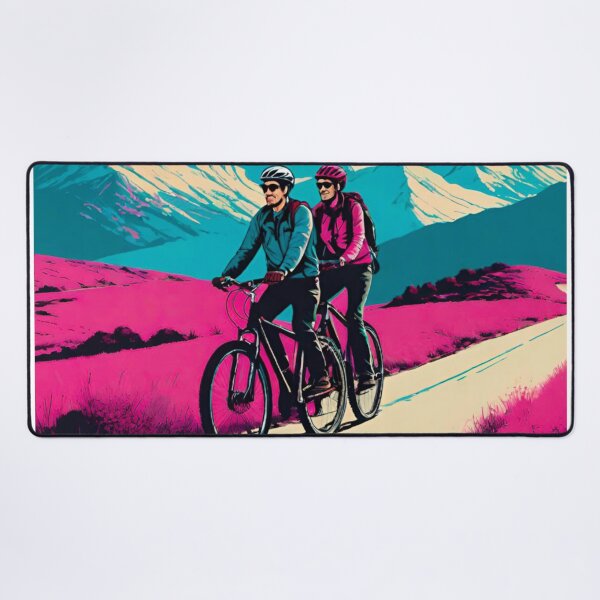 Item preview, Couple Tandem MTB Valentine’s Day Ride designed and sold by GrizzlyCollective.