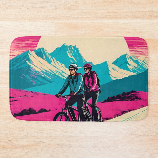 Item preview, Couple Tandem MTB Valentine’s Day Ride designed and sold by GrizzlyCollective.