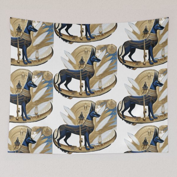 Item preview, Egyptian dog god Anubis designed and sold by PhilDreams.