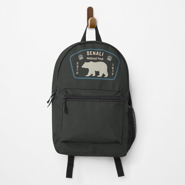 Item preview, Denali National Park - Bear Badge designed and sold by The Wandering Bookworm.