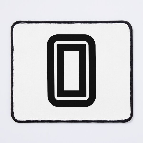 Item preview, No. 0 / Player Number Zero / Football Player Number 0 (Black) designed and sold by STUDIO-72.