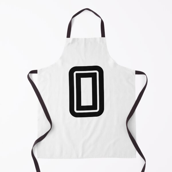 Item preview, No. 0 / Player Number Zero / Football Player Number 0 (Black) designed and sold by STUDIO-72.