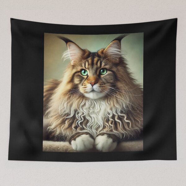 Item preview, Maine Coon Cat designed and sold by BackgroundND.
