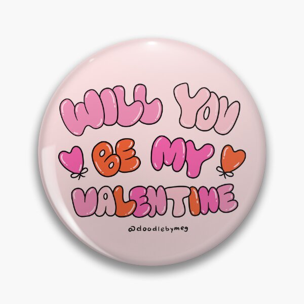 Item preview, Will You Be My Valentine designed and sold by doodlebymeg.