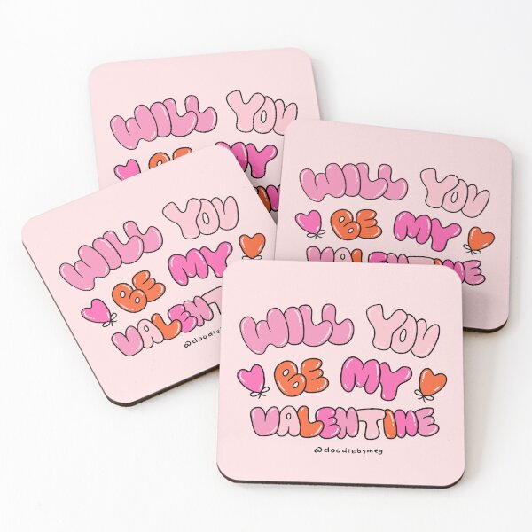 Item preview, Will You Be My Valentine designed and sold by doodlebymeg.
