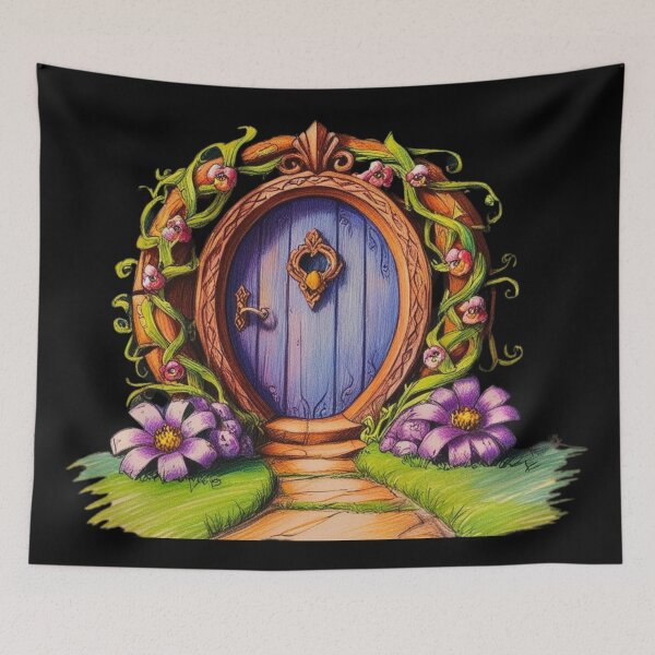 Item preview, Round Door Fantasy designed and sold by Design_Your_Day.