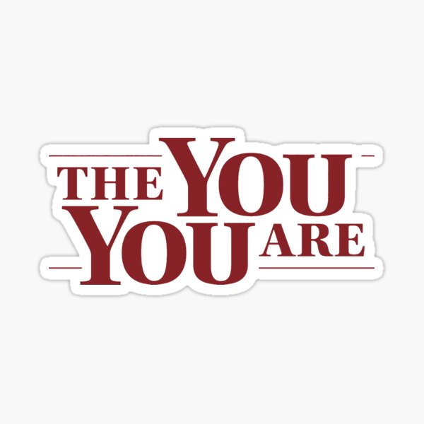 Aperçu de l'œuvre the you you are logo severance red version créée et vendue par rilesweir.