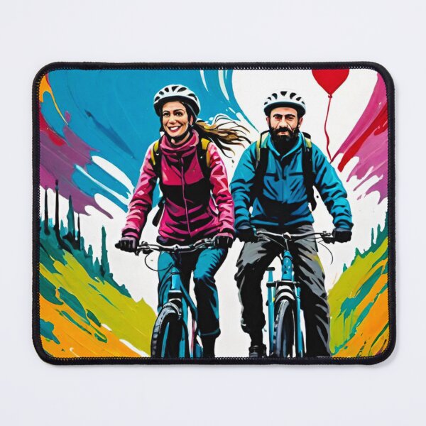 Item preview, Couple’s Beautiful MTB Ride for Valentine’s Day designed and sold by GrizzlyCollective.