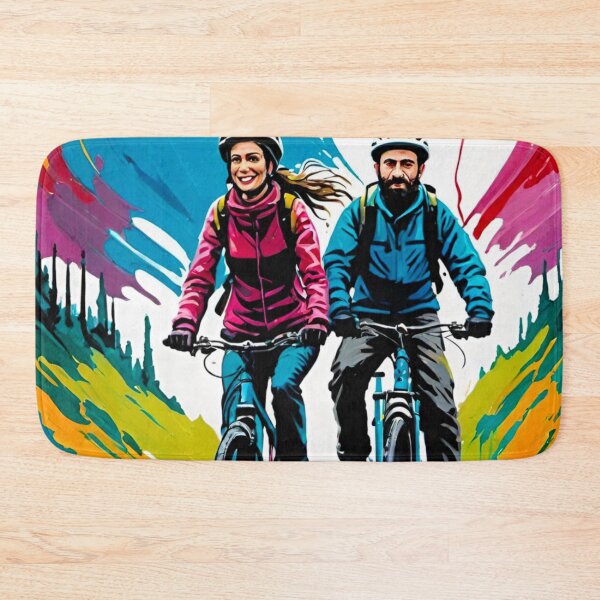 Item preview, Couple’s Beautiful MTB Ride for Valentine’s Day designed and sold by GrizzlyCollective.
