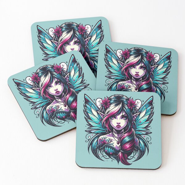 Item preview, Gothic Fairy - Ethereal Beauty and Dark Allure designed and sold by 2ndSketch.
