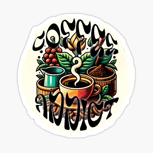 Item preview, Coffee Addict designed and sold by DeaHeidiDesigns.