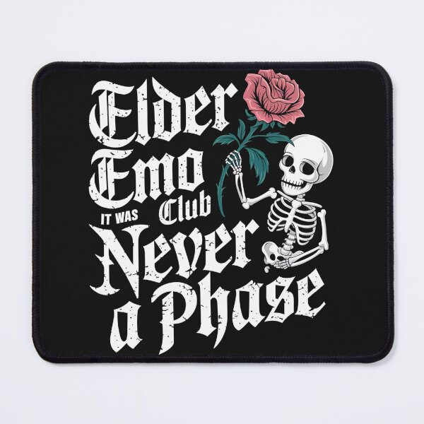 Item preview, Elder Emo Club It Was Never A Phase in style goth designed and sold by Pawel Oska.