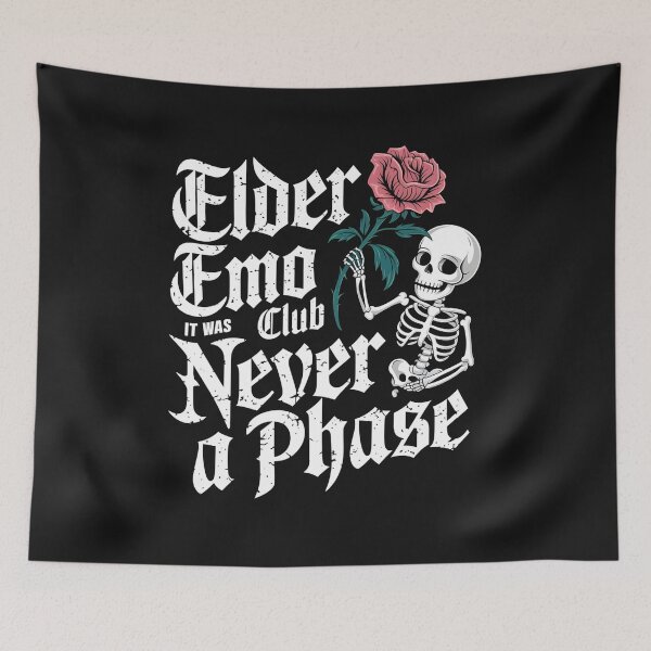 Item preview, Elder Emo Club It Was Never A Phase in style goth designed and sold by Pawel Oska.
