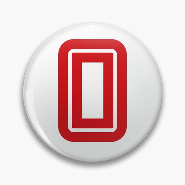 Item preview, No. 0 / Player Number Zero / Football Player Number 0 (Red) designed and sold by STUDIO-72.