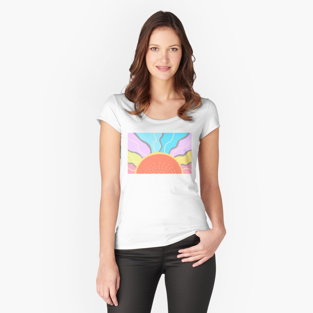 Item preview, Fitted Scoop T-Shirt designed and sold by DanielleGensler.