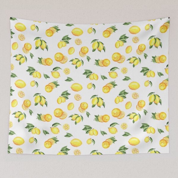 Item preview, Lemon summer pattern designed and sold by Chigurena.