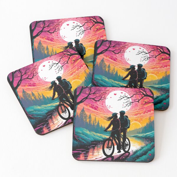 Item preview, Couple on Valentine’s Day Ride designed and sold by GrizzlyCollective.