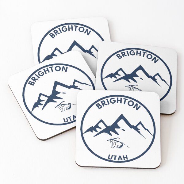 Item preview, Brighton Mountain Ski Resort Utah Mountains  designed and sold by karmdaf.