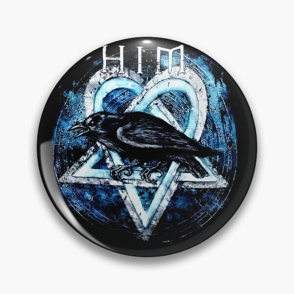 Item preview, HIM Love mEtal for Red bUbble designed and sold by MusicVibesTee.