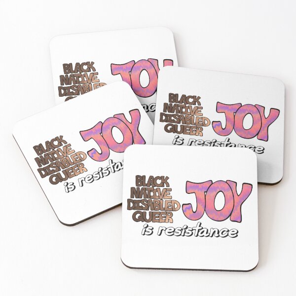 Item preview, joy is resistance designed and sold by zan doodles.