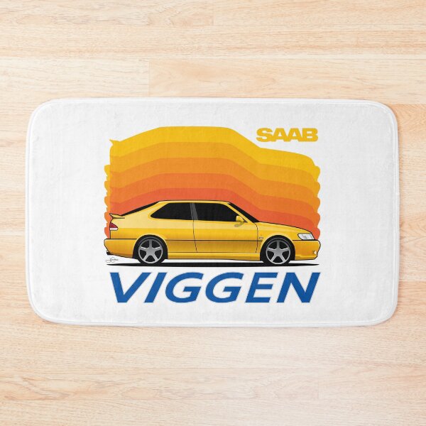 Item preview, SAAB 93 Viggen Color retro stack illustration designed and sold by blackdogshop.