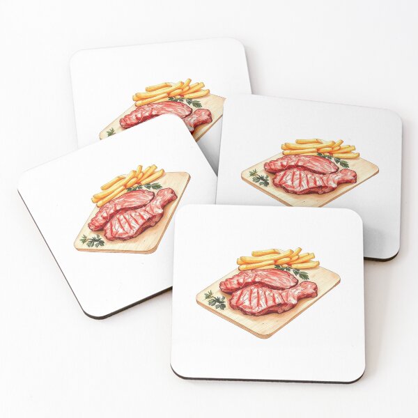 Item preview,  Modern Trendy steak and Fries designed and sold by SOUFIANE1991.