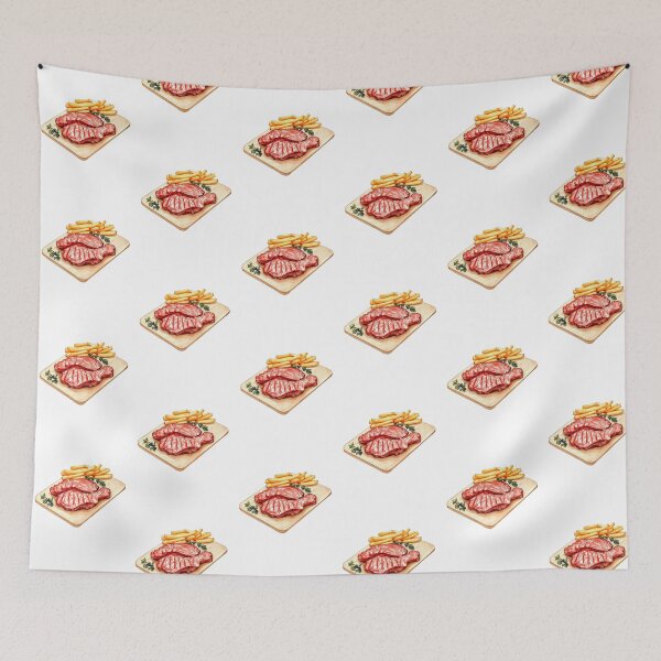 Item preview,  Modern Trendy steak and Fries designed and sold by SOUFIANE1991.