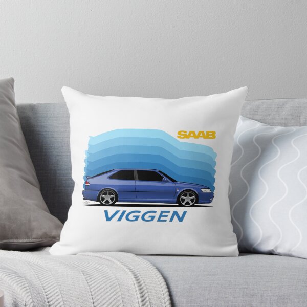 Item preview, SAAB 93 Viggen Color retro stack illustration designed and sold by blackdogshop.