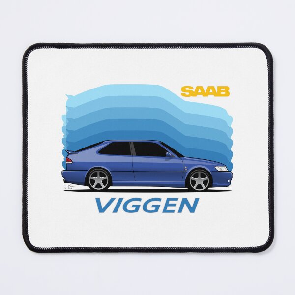 Item preview, SAAB 93 Viggen Color retro stack illustration designed and sold by blackdogshop.