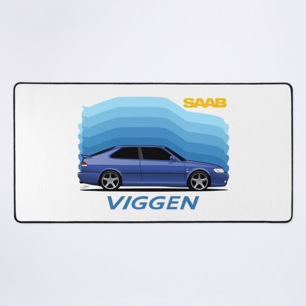 Item preview, SAAB 93 Viggen Color retro stack illustration designed and sold by blackdogshop.