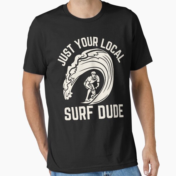 Artikel-Vorschau von Retro-Stil Nur Ihr lokaler Surfer - Sand, designt und verkauft von SurfingLocales.