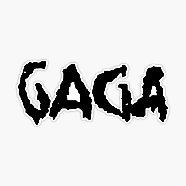 Lady Gaga - MAYHEM GAGA Logo (Black) Lady Gaga - MAYHEM GAGA Logo (Black)