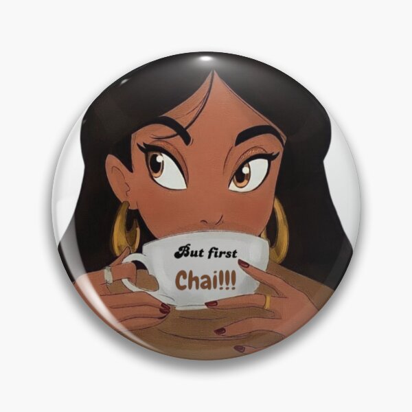 Item preview, But first chai. Desi girl.  designed and sold by ZI-Stars.