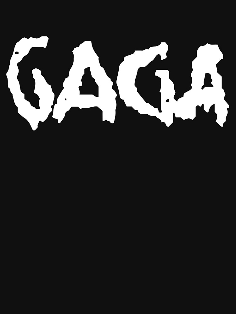 Lady Gaga - MAYHEM GAGA Logo (White)