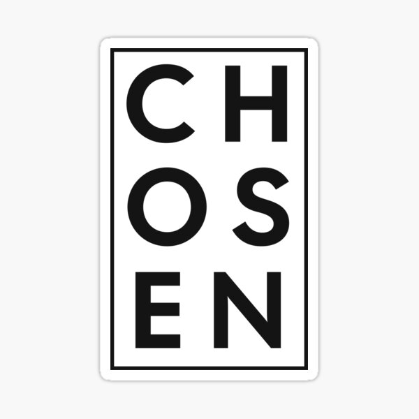Item preview, Chosen Minimalist Design designed and sold by Hopecore Flair.