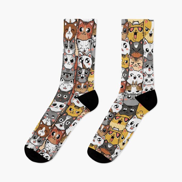 Item preview, Repeating Cat Pattern designed and sold by ImaginaryAiArt.