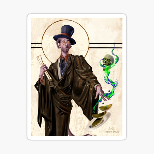 Item preview, Professor Jacob Henry designed and sold by MeowYawn.