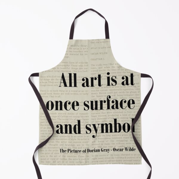 Item preview, Oscar Wilde Picture of Dorian Quote Quote designed and sold by kakarikihill.