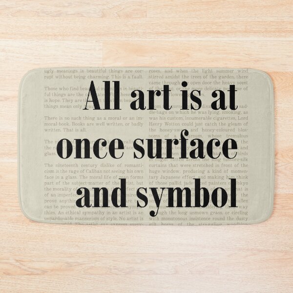 Item preview, Oscar Wilde Picture of Dorian Quote Quote designed and sold by kakarikihill.