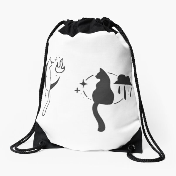 Aperçu de l'œuvre le chat et l'hiver & Le chat et le feu créée et vendue par MalokaShop  ⭐⭐⭐⭐⭐.